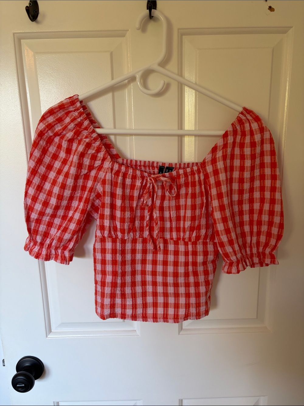 Gingham Top